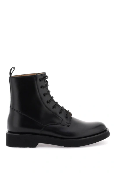 Church's Nanalah L - Semi-gloss Calfskin Ankle Boot In Black