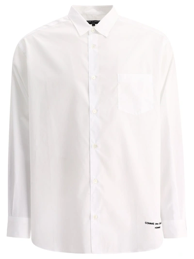 Comme Des Garçons Homme Deux Comme Des Garçons Homme "cdg Homme" Shirt In White