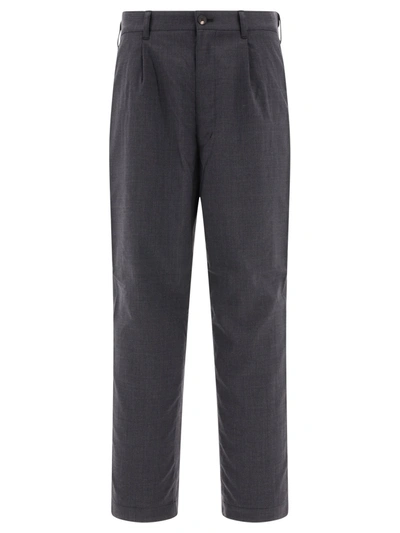 Comme Des Garçons Homme Deux Comme Des Garçons Homme Plus Pinstriped Trousers In Grey