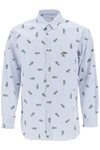 COMME DES GARÇONS SHIRT COMME DES GARCONS SHIRT X LACOSTE OXFORD SHIRT WITH CROCODILE MOTIF