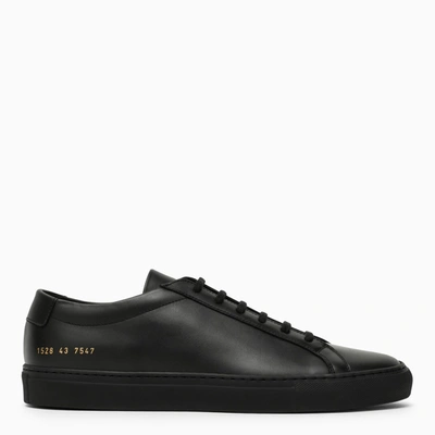 Common Projects Achilles Leather Sneaker In Green