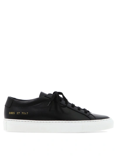 Common Projects Original Achilles Suede Sneaker In Black