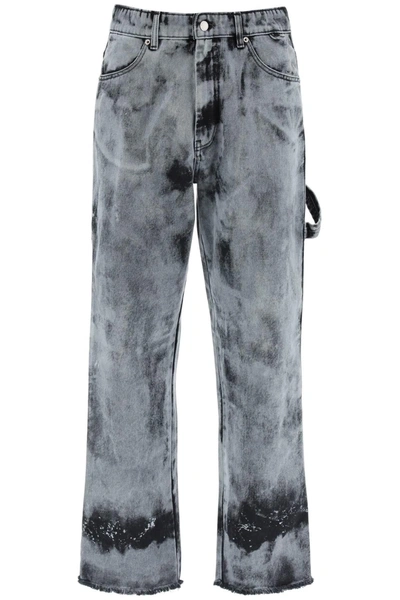 Darkpark John Relaxed Worker Jeans In Grey