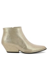Del Carlo Crio 50mm Leather Ankle Boots