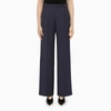 Department Five Navy Viscose Trousers
