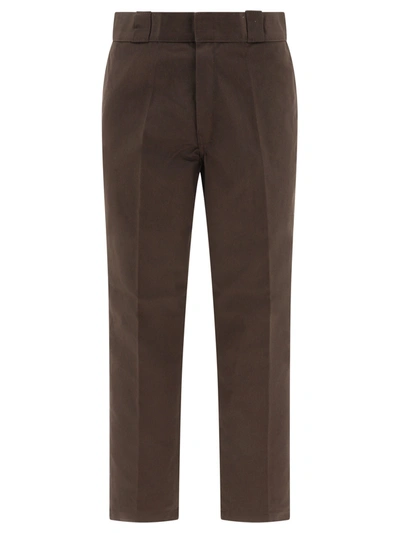 Dickies "874" Trousers In Brown