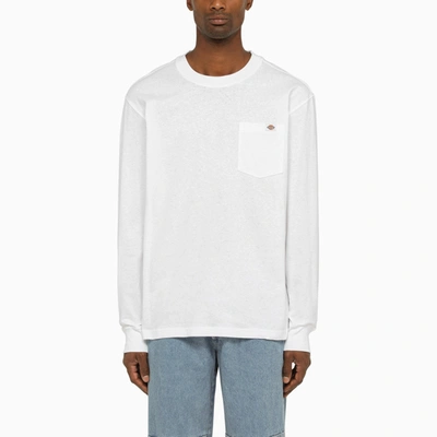 Dickies Luray Pocket Long-sleeved T-shirt In Dkwhx
