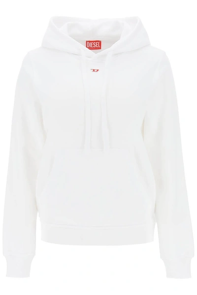 Diesel Ginn Hoodie In White