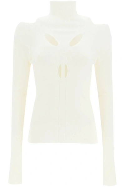 Dion Lee Cut-out Skivvy In White