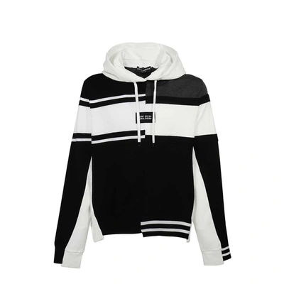 Dolce & Gabbana Logo Hooded Sweatshirt In Black