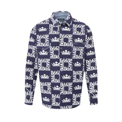 Dolce & Gabbana Cotton Logo Shirt