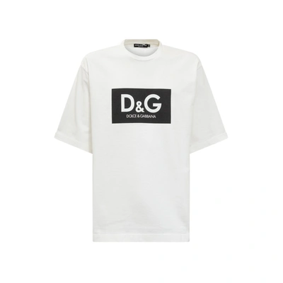 DOLCE & GABBANA DOLCE & GABBANA COTTON LOGO T SHIRT