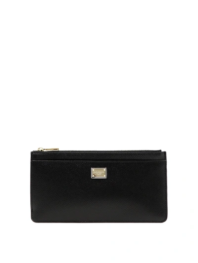 Dolce & Gabbana "dauphine" Wallet In Black