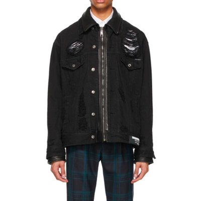 Dolce & Gabbana Denim Jacket In Black