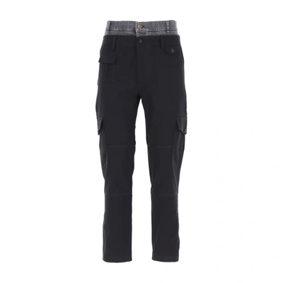 Dolce & Gabbana Denim Pants In Black