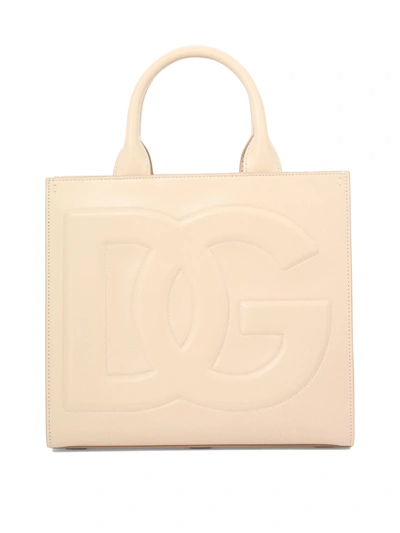 Dolce & Gabbana Dg Daily Shopping Bag In Rosado