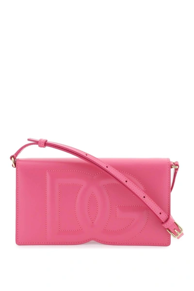 Dolce & Gabbana Dg Logo Mini Bag In Pink