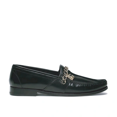 DOLCE & GABBANA DOLCE & GABBANA LEATHER MOCCASINS