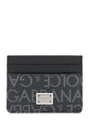 DOLCE & GABBANA DOLCE & GABBANA LOGO PLAQUE CARDHOLDER