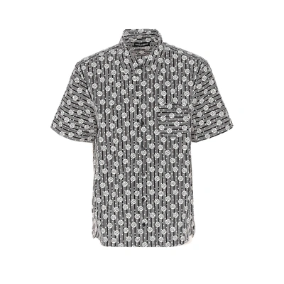 Dolce & Gabbana Short Sleeves Shirt In Black