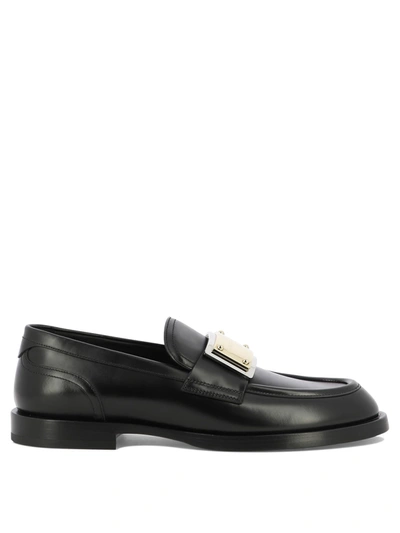 Dolce & Gabbana "sport" Loafers In Black