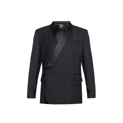 DOLCE & GABBANA DOLCE & GABBANA WOOL AND SILK BLEND BLAZER