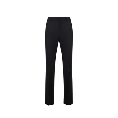 Dolce & Gabbana Wool Pants In Black