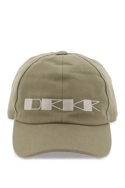 Drkshdw Embroidered Baseball Cap In Green