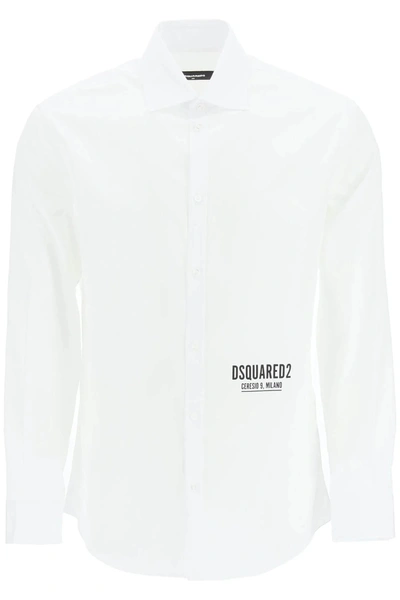Dsquared2 Ceresio 9 White Shirt