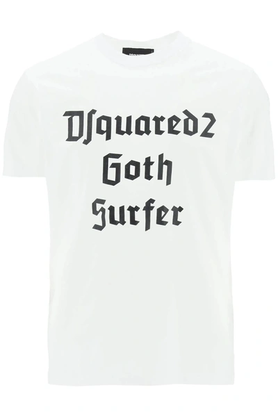 DSQUARED2 DSQUARED2 'D2 GOTH SURFER' T SHIRT