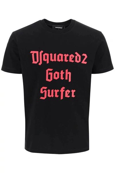 DSQUARED2 DSQUARED2 'D2 GOTH SURFER' T SHIRT