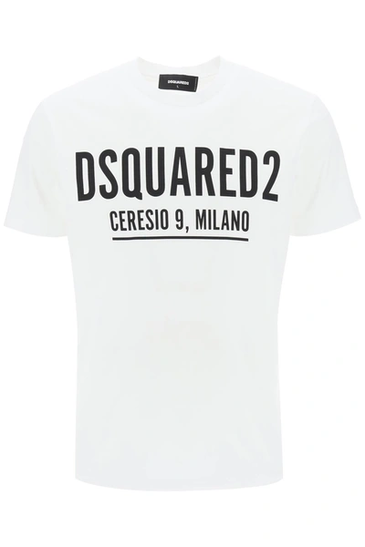 Dsquared2 Ceresio9 Cool T-shirt In White