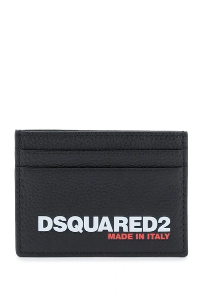 Dsquared2 Logo Bob Cardholder In Nero