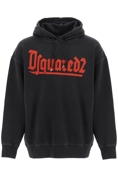 DSQUARED2 DSQUARED2 LOGO PRINT HOODIE