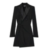 Dsquared2 Black Viscose Cocktail Dress In Black