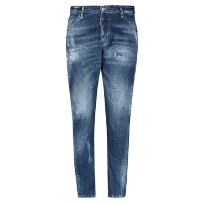 Dsquared2 Jeans In Navy Blue