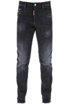 DSQUARED2 DSQUARED2 SKATER JEANS IN BLACK CLEAN WASH