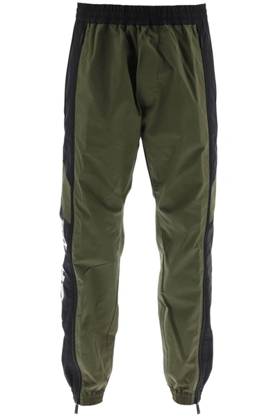 Dsquared2 Stretch Cotton Trousers In Mixed Colours