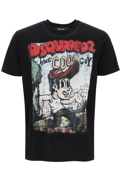 Dsquared2 T-shirt In Nero
