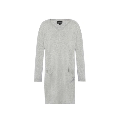 EMPORIO ARMANI EMPORIO ARMANI EMPORIO ARMANI KNEE LENGTH KNITTED DRESS