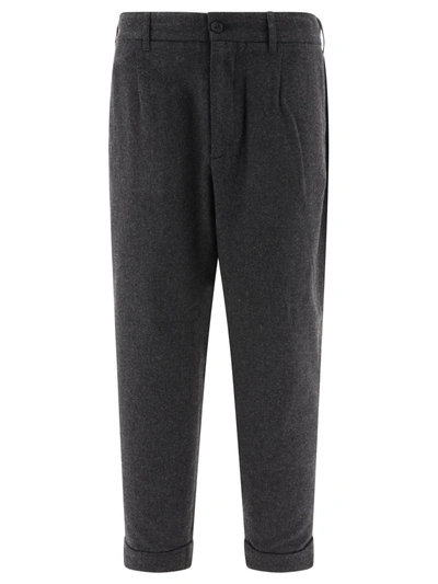 Engineered Garments "andover" Trousers In Grey
