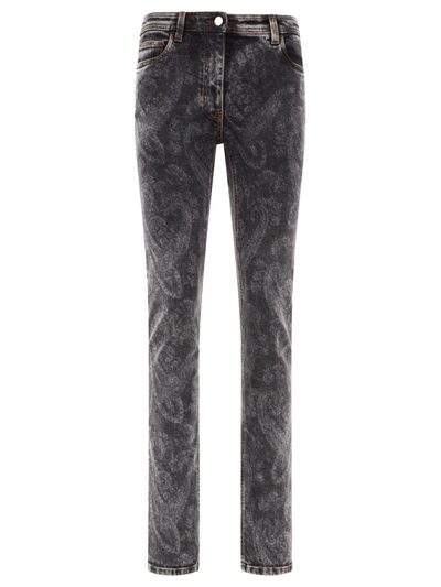 ETRO ETRO SKINNY PAISLEY JEANS