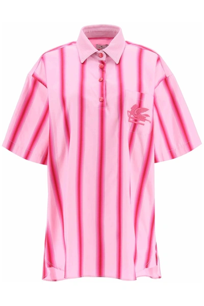 ワンピース Etro Striped Shirt Dress Etro Striped cotton shirt dress | mytheresa | REVERSIBLE