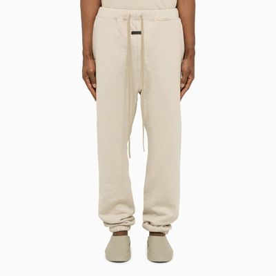 Fear Of God Cement Cotton Trousers In Cream