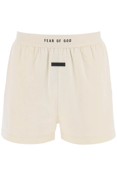 Fear Of God Lounge Short Trousers In Beige