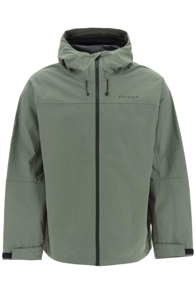 Filson Swiftwater Zipped Hooded Jacket In Green