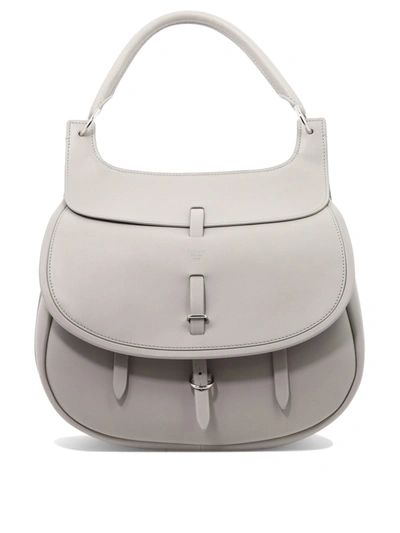 Fontana Milano 1915 Luxurious Grey Shoulder Handbag For Women