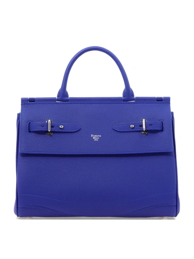 Fontana Milano 1915 Mina Handbags In Blue