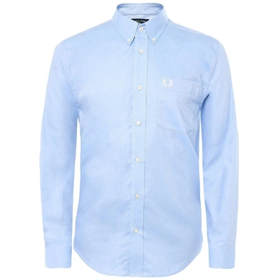 Fred Perry Shirt  Men Color Gnawed Blue