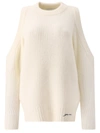 Ganni Cold-shoulder Jumper